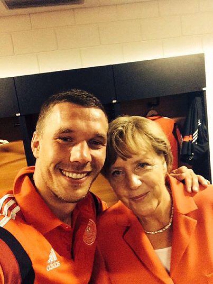 Campionatul Mondial de Fotbal 2014. Angela Merkel, selfie la CUPA MONDIALĂ