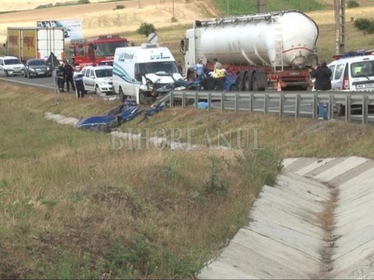 Accident cumplit în Bihor.