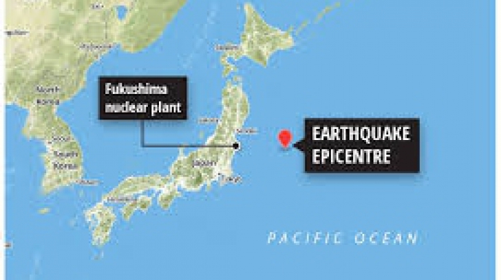 Cutremur la Fukushima