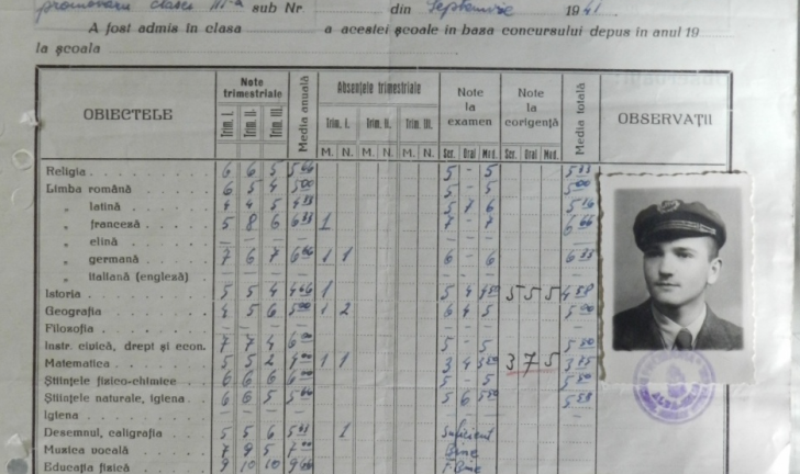 Cum dădeau elevii examene în anii 40?