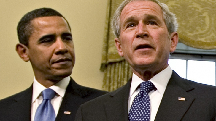 Obama şi Bush, la acelaşi nivel de "simpatie populară"