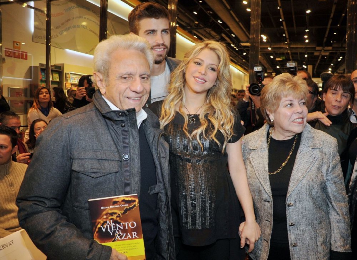 Shakira a moştenit talentul de la mama sa. 