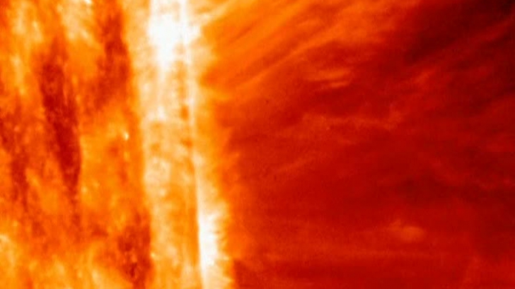 Explozii solare, imagini spectaculoase