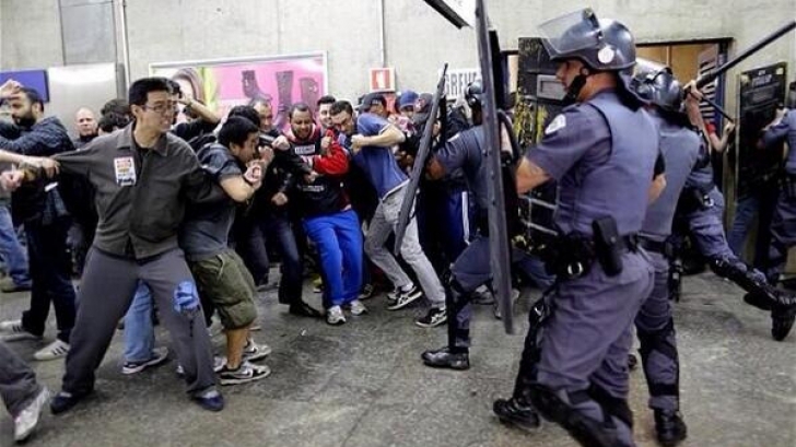 Sao Paulo, sub tensiune cu trei zile înainte de începerea Cupei Mondiale