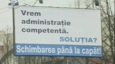"VICTOR PONTA a plagiat sloganul de campanie al lui Dorin Chirtoacă"