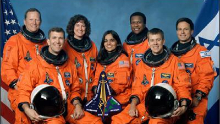 Naveta spațială Columbia a avut comandant o femeie pentru prima dată