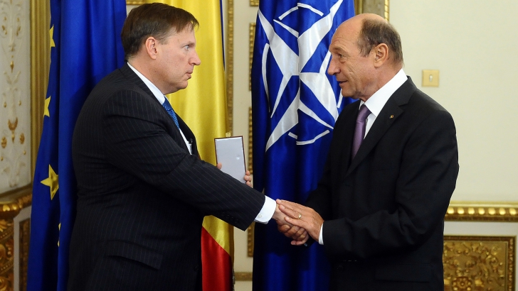 Duane Butcher, primit de preşedintele Băsescu, în vizită de rămas-bun
