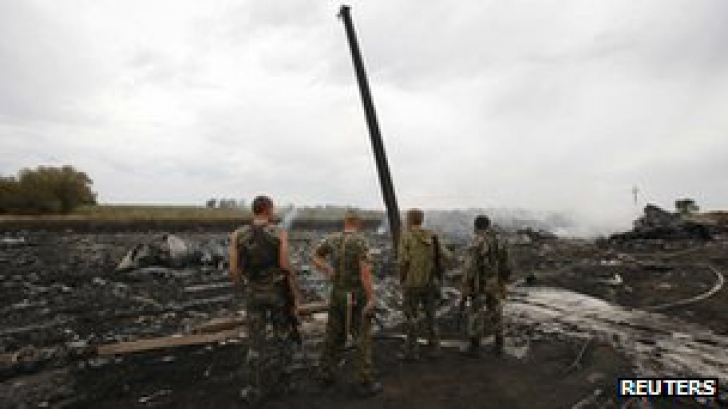 Avion prăbuşit în Ucraina