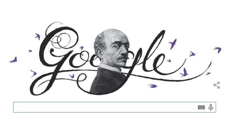 GOOGLE îl omagiază pe VASILE ALECSANDRI. Opera lui VASILE ALECSANDRI