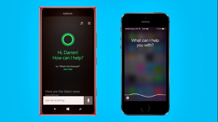 Siri versus Cortana: Cine câștigă competiţia asistenţilor virtuali