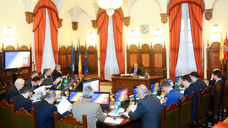 CSAT se reuneşte, astăzi, în şedinţă / Foto: presidency.ro