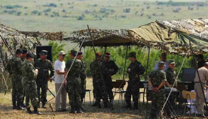 Scene de luptă în Dobrogea.