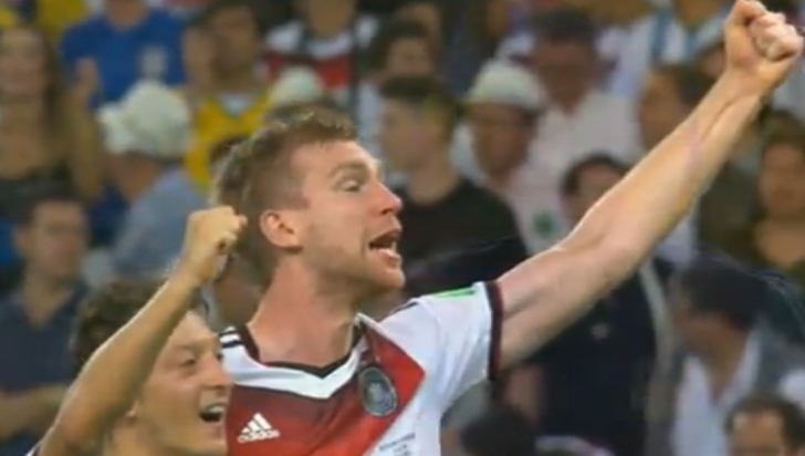 GERMANIA-ARGENTINA 1-0. Germania este noua campioană mondială