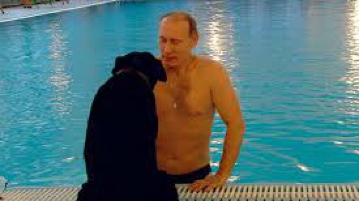 O zi din viaţa lui Vladimir Putin.