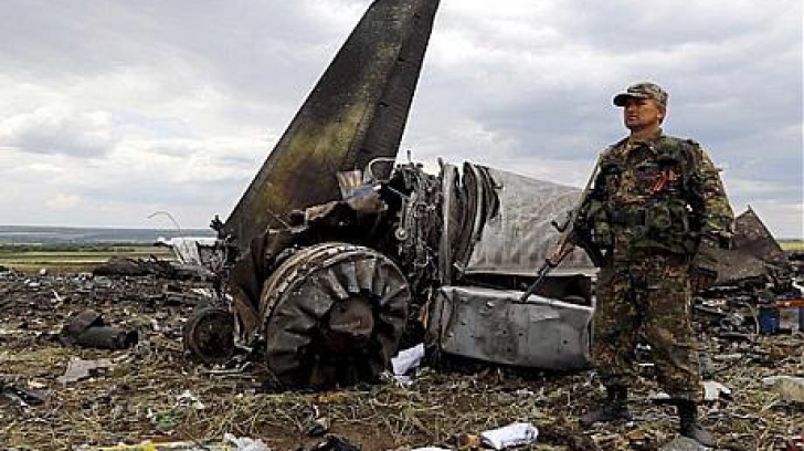 Avionul doborât în Ucraina