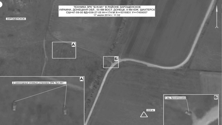 AVIONUL DOBORÂT. Rusia arată cu degetul spre Ucraina: baterii de rachete și un avion militar în zonă