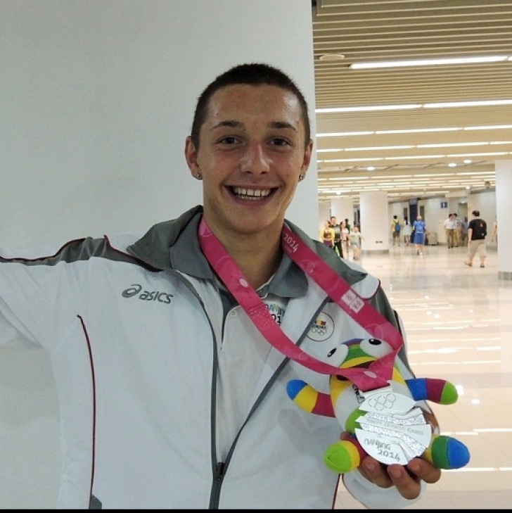 A cincea medalie a României la JO de tineret: ARGINT pentru Alexandru Mihăiţă Novac