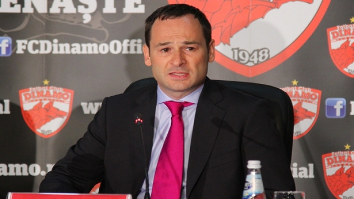 Ionut Negoita este patronul clubului Dinamo