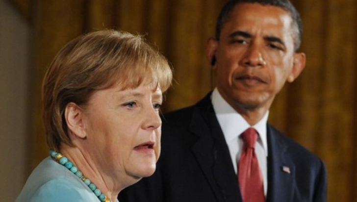 Obama şi Merkel apreciază că Rusia s-a angajat într-o "escaladare periculoasă" în Ucraina