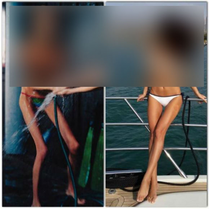 Ramona Gabor vrea să convingă că nu e anorexică folosind o fotografie şoc