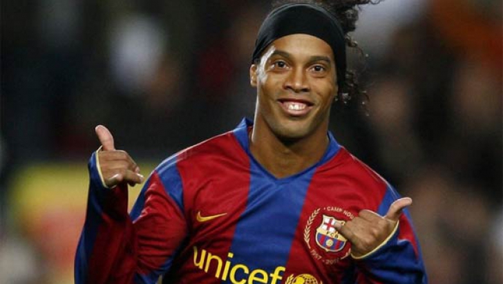 Ronaldinho a câştigat Liga Campionilor cu Barcelona în anul 2006