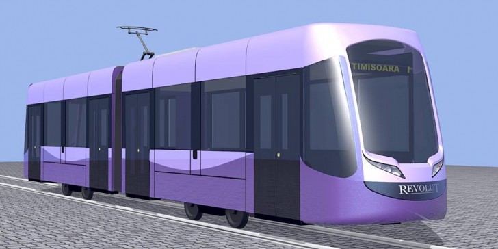 Nicolae Robu se laudă pe Facebook cu tramvaiele viitorului.