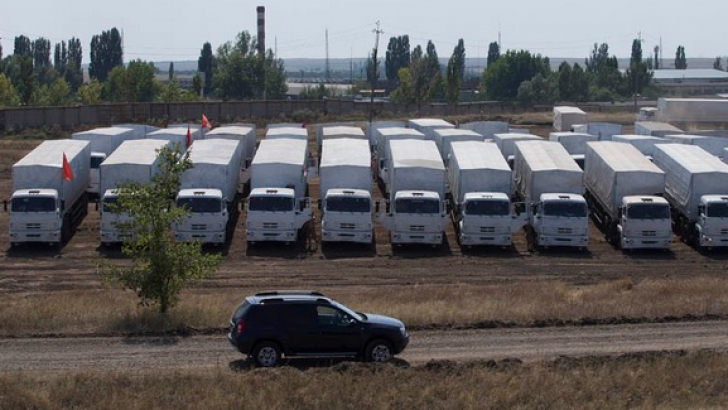 Ucraina a recunoscut ca ajutor umanitar încărcătura convoiului din Rusia