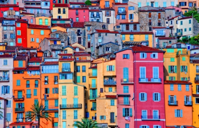 Provence Village of Menton, Provence-Alpes Cote d’Azur, Franţa