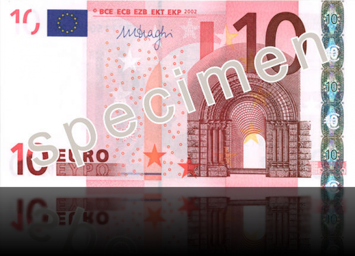 Noi bancnote de 10 euro