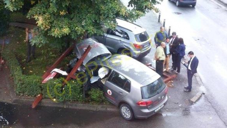 Liderul PC Argeș a provocat un accident rutier 