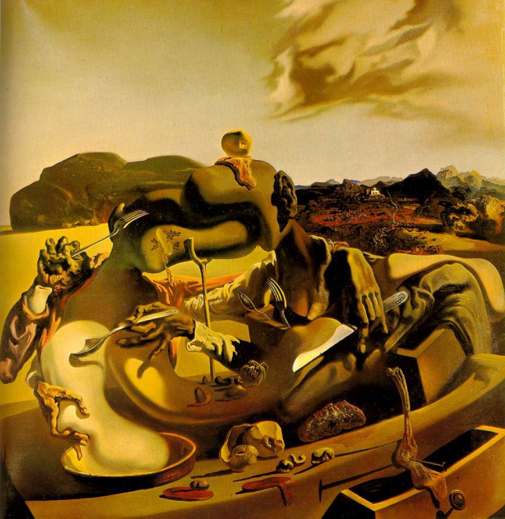 Războiul civil spaniol în suprarealism: Salvador Dali