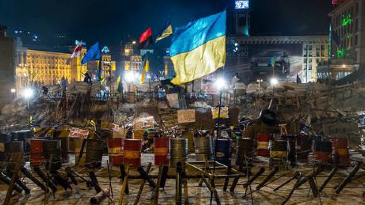Incidente la "Marșul demnității" la Kiev: 3 morţi şi 15 răniţi