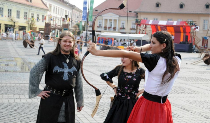 Sibiul, gazda celei de–a XIV–a ediții a Festivalului Medieval "Cetăți Transilvane"