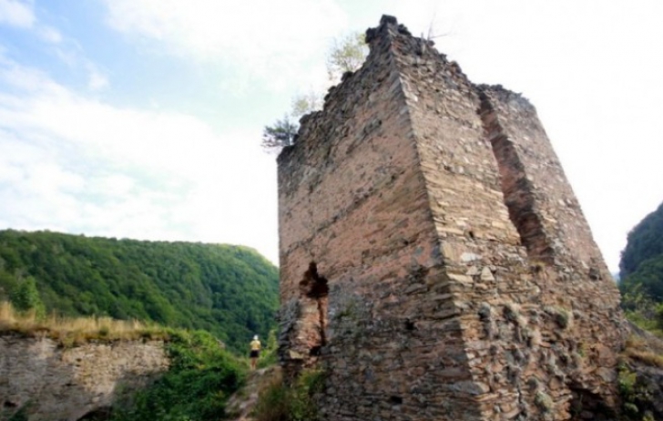 Castelul din Carpaţi, o riună în continuă degradare