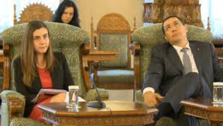 Ponta a anunţat ce îi spune, în momentele lui de supărare, ministrului Finanţelor, Ioana Petrescu