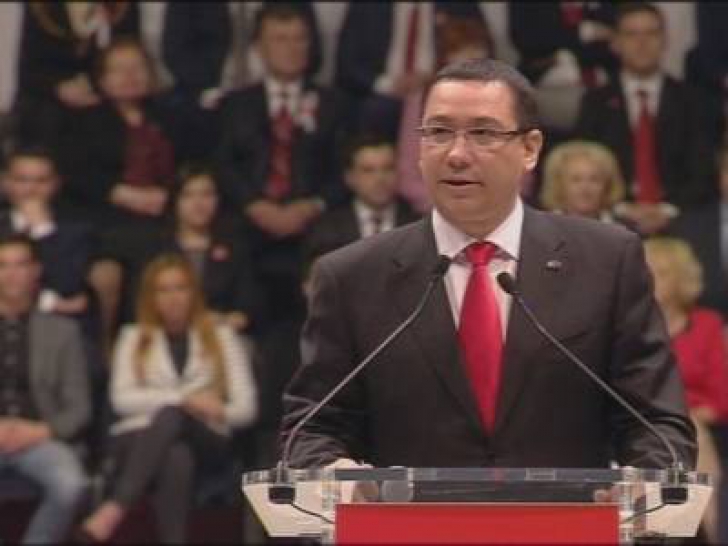 Victor Ponta a fost desemnat candidat la Preşedinţie, la congresul de la Alba Iulia 