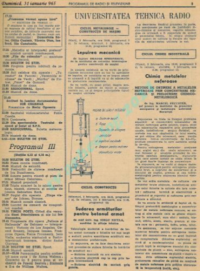 Ce puteai vedea la TV în România acum 50 de ani. Programul TV în 1965