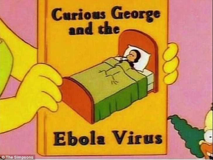 Teoria conspiraţiei: un episod din Familia Simpson, de acum 17 ani, a prezis epidemia de Ebola