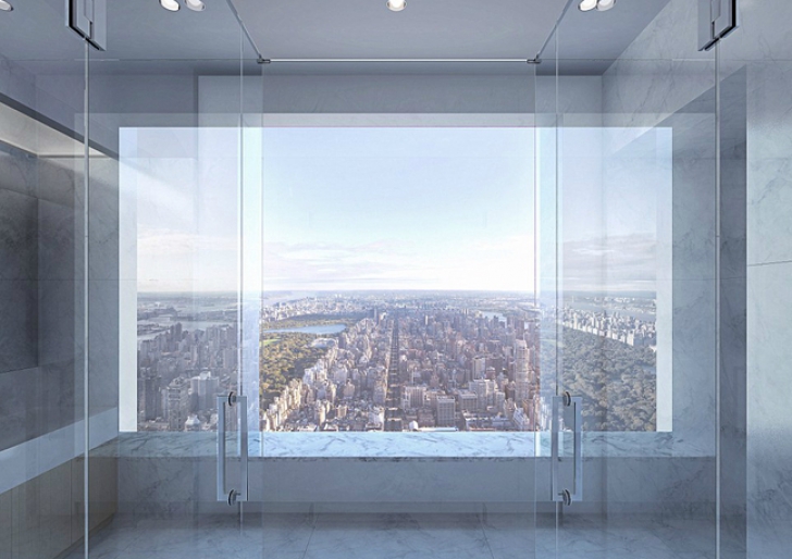 Cum se vede lumea de pe cel mai înalt zgârie-nori rezidenţial din New York