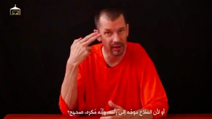 Statul Islamic a prezentat a patra înregistrare cu ostaticul britanic, Johh Cantile