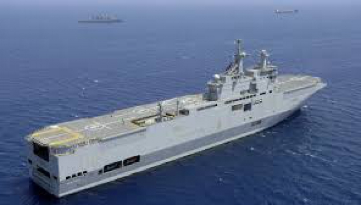 Franţa NEAGĂ afirmaţiile Rusiei: Prima navă Mistral nu va fi livrată, în prezent
