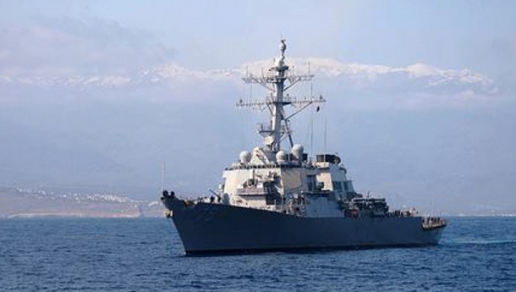 Distrugătorul american USS Cole a acostat în Portul Constanţa 