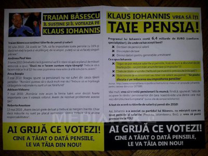 ACL acuză PSD că a folosit Poşta Română pentru a transmite pliante anti-Iohannis 