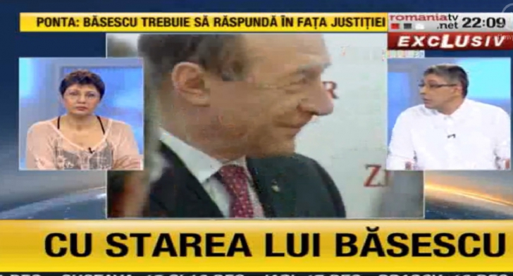 ActiveWatch reclamă România TV la CNA pentru emisiunea despre bolile lui Băsescu