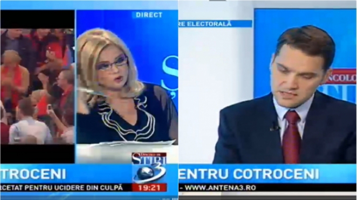 Scandal în direct la Antena 3. Ce a făcut Cristina Țopescu