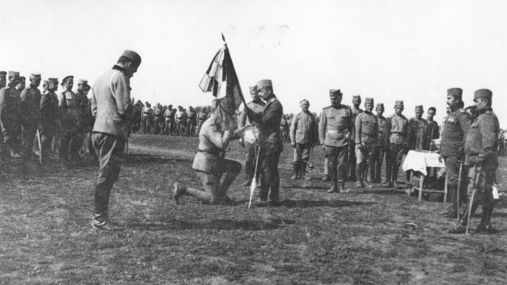 Voluntari sârbi pe frontul românesc din Dobrogea