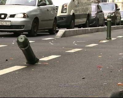 ACCIDENT grav pe Calea Victoriei. Un polițist a fost rănit