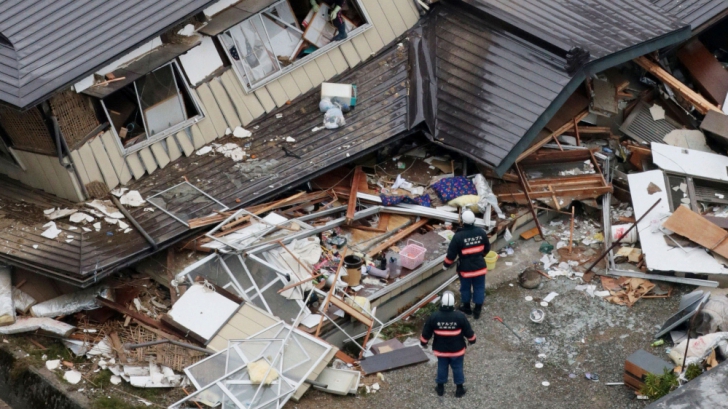 CUTREMUR DEVASTATOR în Japonia, cu 70 de replici