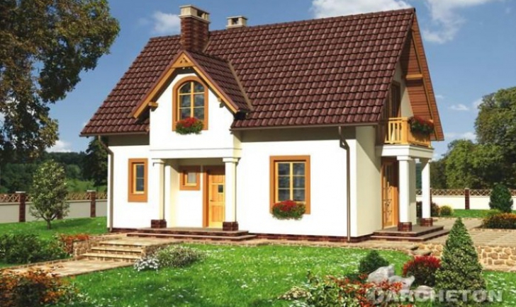 Casa Laguna, potrivită pentru terenurile micuţe de la periferiile marilor oraşe. Foto: archeton.ro
