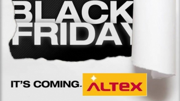 ALTEX, ofertă de prețuri de BLACK FRIDAY